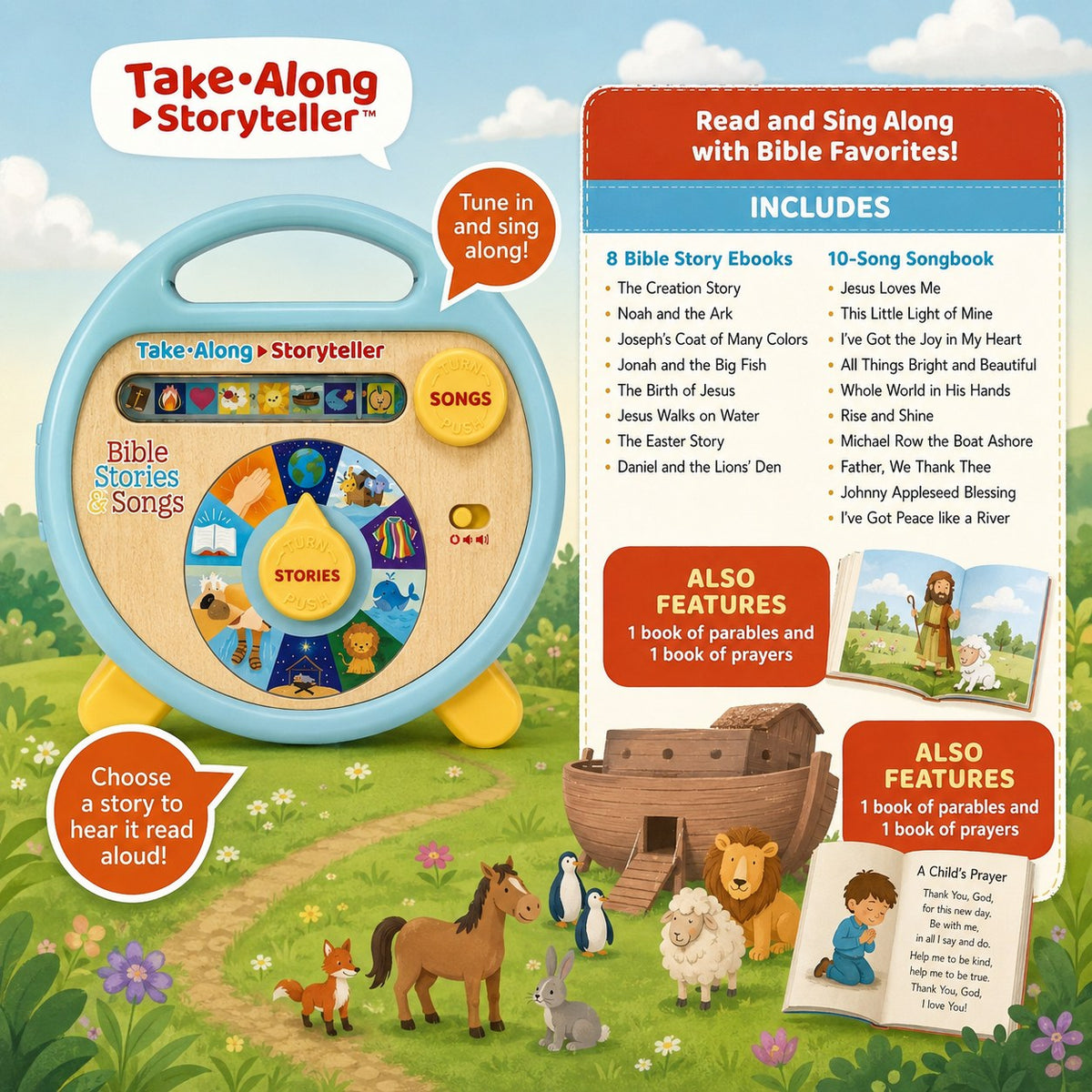 FaithBloom ™ Jesus Kid's Bible StoryTeller